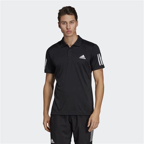 adidas black melange herren poloshirts 3 stripe|Shop Men .